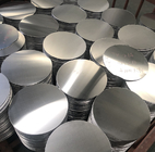 1050 discos redondos da folha de alumínio revestida circundam para a tiragem profunda girando