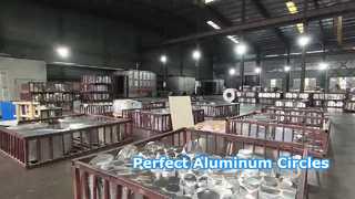 círculos de alumínio