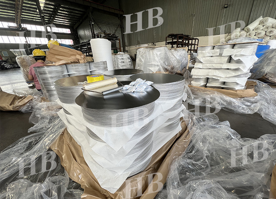 Fabricação própria e liga de boa qualidade 3003 3004 3005 utensílios de cozinha estores de lâmpadas discos redondos de alumínio