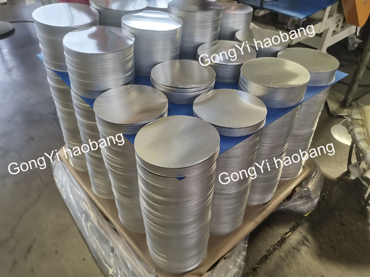 China Exporta liga 3003 3004 3005 utensílios de cozinha estores de lâmpadas discos redondos de alumínio