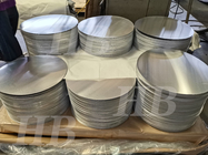 Grandes 1050 1060 placas de alumínio do círculo da frigideira redonda de alumínio do disco