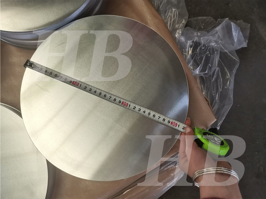 1.8mm 1100 placas de alumínio do círculo, discos de alumínio redondos de pouco peso da bandeja de fritada