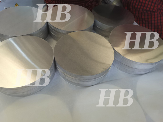 Recipientes criogênicos 3004 placas de alumínio do disco da liga que anodizam a espessura de 3.36mm