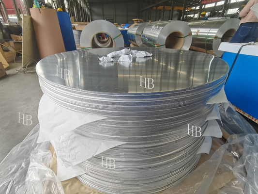 Recipientes criogênicos 3004 placas de alumínio do disco da liga que anodizam a espessura de 3.36mm