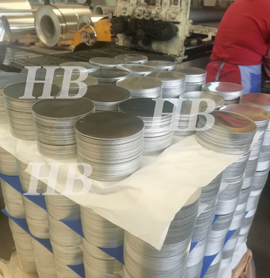 3003 H12 Disco de alumínio com moinho acabado para utensílios de cozinha