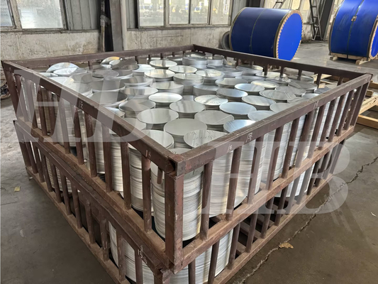 3003 H12 Disco de alumínio com moinho acabado para utensílios de cozinha