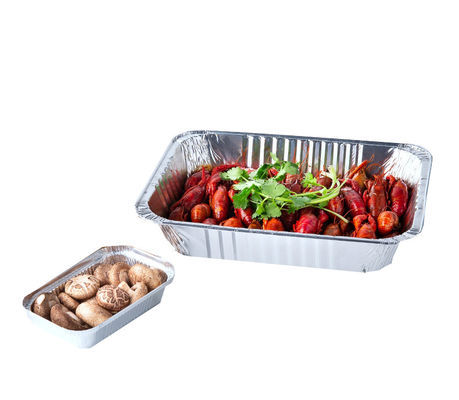 Adequado para lancheiras de alumínio de grau alimentício na indústria de catering, serviço personalizado, com mais de dez anos de suporte de fábrica profissional