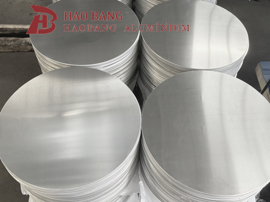 HO 1060 1070 1100 Grau Alumínio Disco redondo 0,6 mm Espessura Para utensílios de cozinha