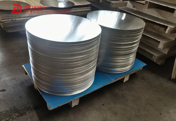1050 1060 1070 1100 3003 8011 Wafer de Alumínio laminado a quente/a frio para utensílios de cozinha Desde 1999