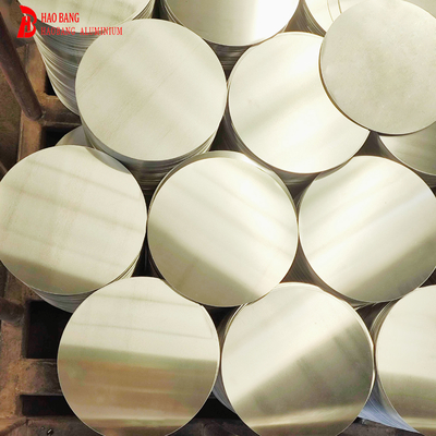 1050 1100 3003 Série Placas circulares de alumínio decorativo Chapas metálicas para utensílios de cozinha
