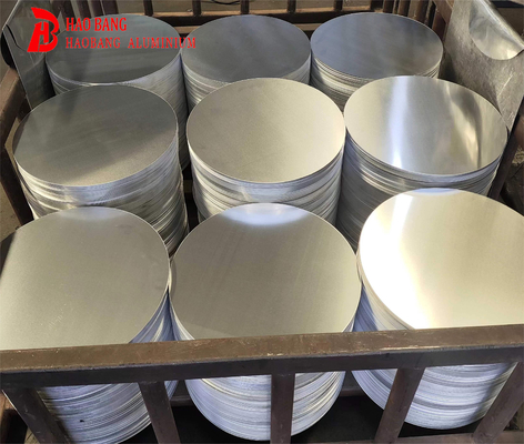Bom giro e desenho profundo disco redondo de alumínio para utensílios de cozinha, tampa de lâmpada, refletor, decoração