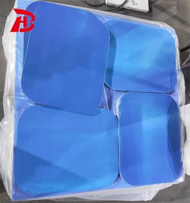 Superfície finalizada de moinho de discos de alumínio da série 3000 Temper HO Superfície anti-ferrugem para reflectores de semáforos