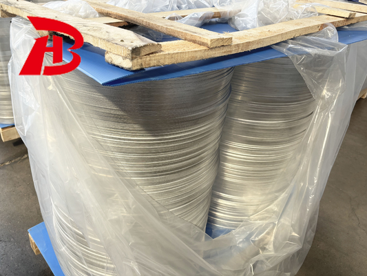 Venda direta de fábrica 1050 Ho Temperatura Discos redondos de alumínio sem placa