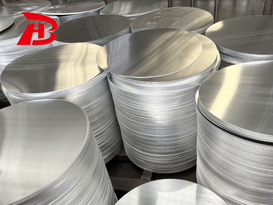 Venda direta de fábrica 1050 Ho Temperatura Discos redondos de alumínio sem placa