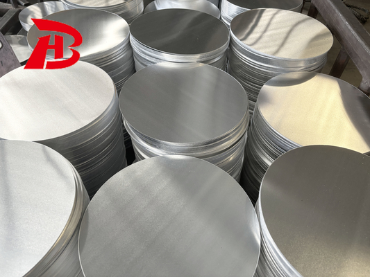Superfície revestida B209 ASTM 3003 8011 1050 1100 1060 Circuitos de discos de alumínio para frigoríficos não adesivos