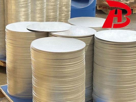Discos redondos de alumínio de superfície lisa para cozinha e equipamentos
