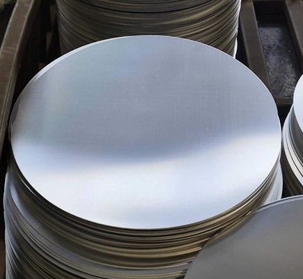 1050 1060 1070 1100 3003 8011 Círculo de laminagem a quente/a frio de alumínio para utensílios de cozinha Desde 1999