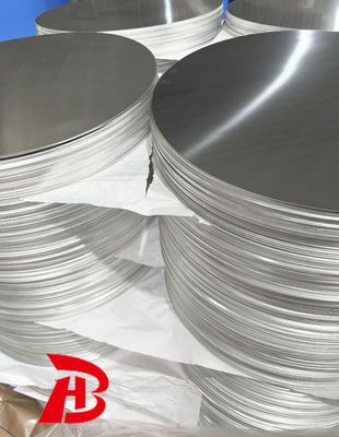 High-Shine Silvery Aluminum Circles 1050/1080 80-1600MM for Household Fixtures