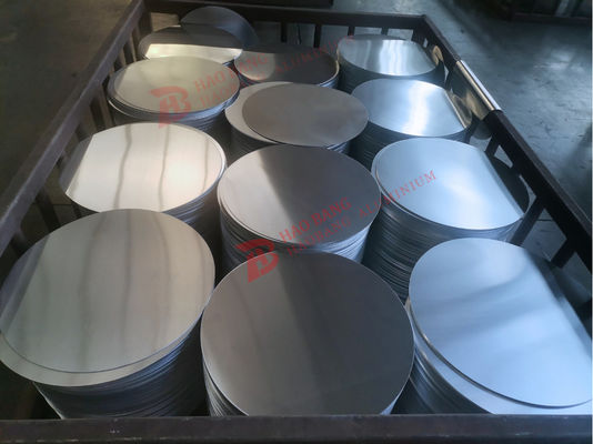 Discos de alumínio Círculos personalizáveis para várias aplicações de utensílios de cozinha com espessura entre 0,3 e 6 milímetros
