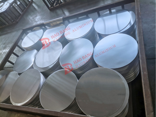 HOBE Círculo de alumínio 3003 H14 para sinalização rodoviária / utensílios de cozinha / utensílios de luz
