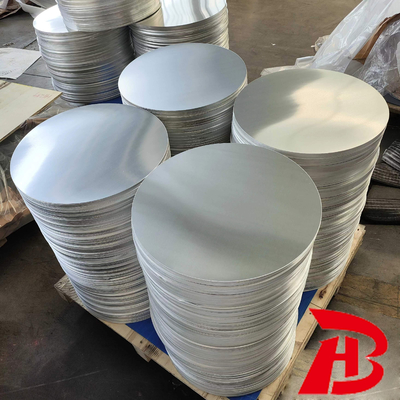 3003 astm b209 dc placas de alumínio circulares de disco metálico redondo para utensílios de cozinha