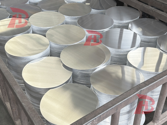 1100/1060/3003/1050 O H18 Discos de Alumínio Temperados Círculos para utensílios de cozinha