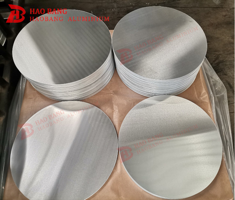0.2-0.5mm espessura Alumínio Círculo 3004 para utensílios de cozinha E as encomendas são colocadas diretamente na fábrica.