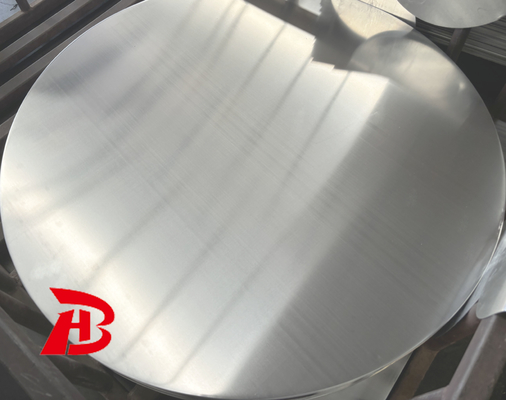 Superfície revestida B209 ASTM 3003 8011 1050 1100 1060 Circuitos de discos de alumínio para frigoríficos não adesivos