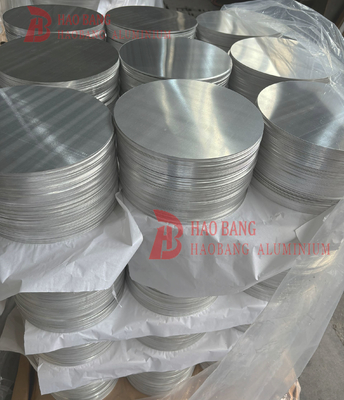 Discos de Wafer de Alumínio laminados a quente, espessura de 6 mm para panela não pegajosa