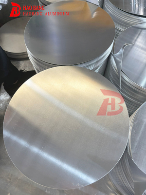1050/1060/1070/1100 Alumínio em branco redondo Revestimento de prata para panelas e panelas