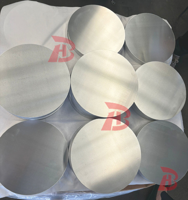 Discos de Wafer de Alumínio laminados a quente, espessura de 6 mm para panela não pegajosa