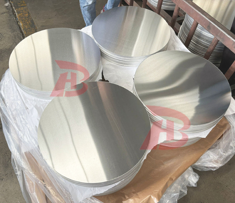 1100 1050 1060 3003 Círculo de alumínio Fabricação de utensílios de cozinha / sinalização rodoviária