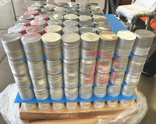 Superfície finalizada de moinho de discos de alumínio da série 3000 Temper HO Superfície anti-ferrugem para reflectores de semáforos