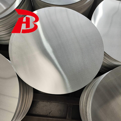 Superfície finalizada 80-1600 mm Placa de alumínio circular para utensílios de cozinha ou decoração de iluminação