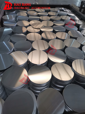 Panela de aquecimento elétrico 3003 Alumínio círculo em branco superfície lisa