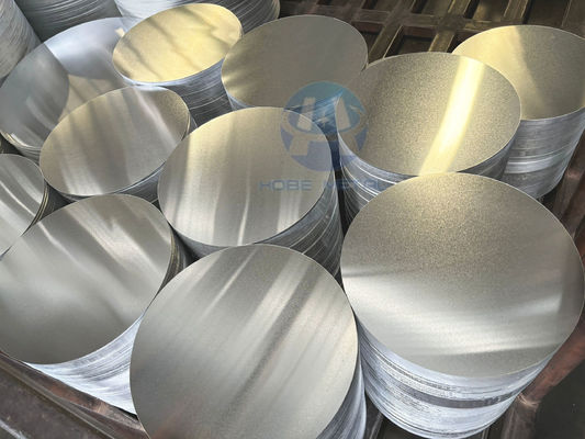 Círculos de alumínio prateado brilhante 1080/1100 0.3-6.0MM para renovação doméstica