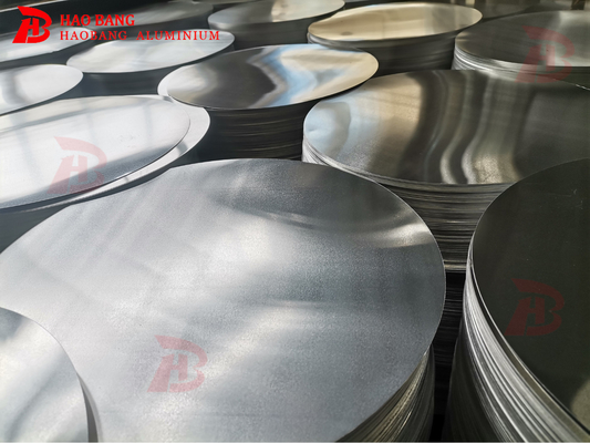 Discos de alumínio em caçarolas Círculos Aa1050 H111 O Cc Material Dc Material