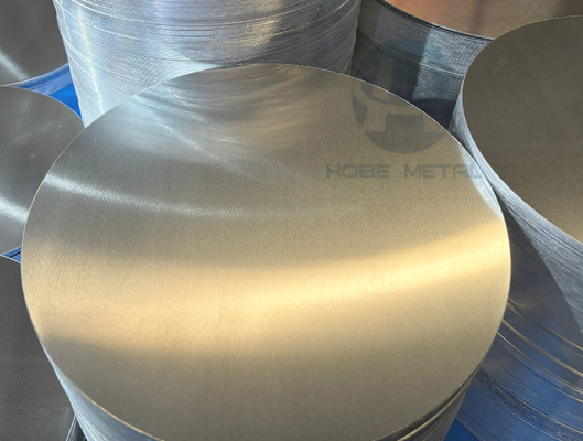 Discos de alumínio em caçarolas Círculos Aa1050 H111 O Cc Material Dc Material