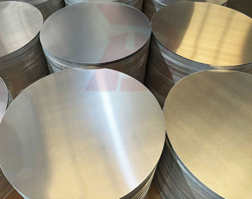 Smooth Surface High Flatness Aluminum Disc 1050 1060 3003 Alloy, 0.3–6mm Thick, Custom Size Aluminum Blank for Lamp Cover & Pots