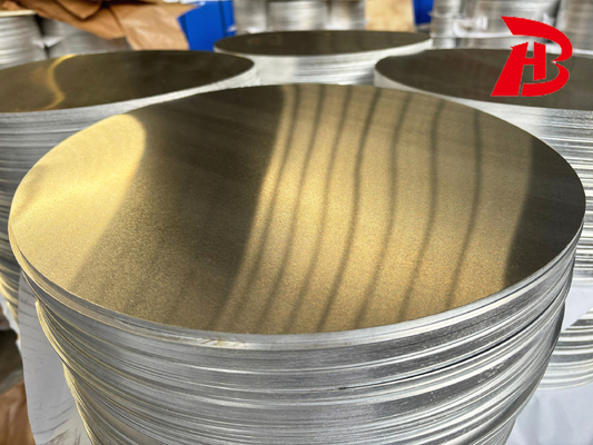 1 série de alumínio círculo superfície espelho tratamento propriedades de tração bom para utensílios de cozinha