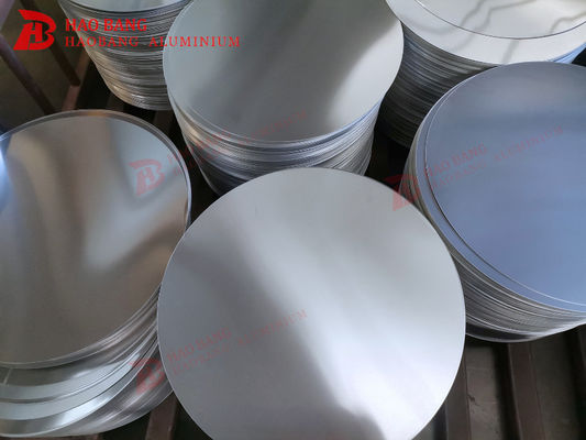 Smooth Surface High Flatness Aluminum Disc 1050 1060 3003 Alloy, 0.3–6mm Thick, Custom Size Aluminum Blank for Lamp Cover & Pots