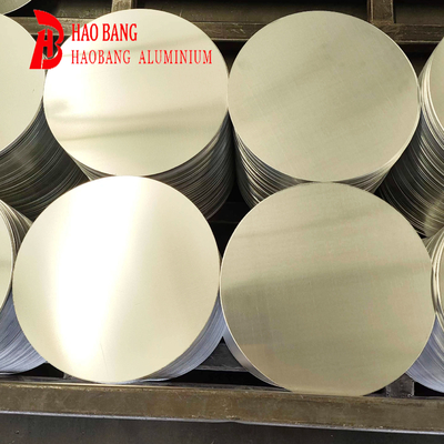 Disco de alumínio laminado a quente não-aderente 1050 1060 1070 1100 3003 3004, produção e transformação em fábrica, produtos de alta qualidade