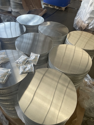 Círculo de alumínio fundido laminado a quente 1050 1060 1100 3003 Para utensílios de cozinha