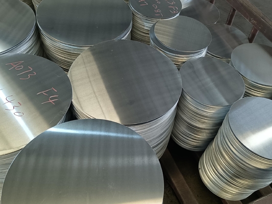 H18 Opção de personalização de discos de alumínio anodizados a temperatura