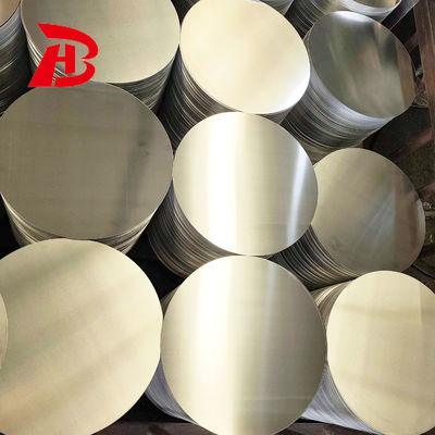 Disco de Alumínio Liga 1050/3003 de Alta Planicidade, Têmpera H12, Resistente a Rachaduras para Desenho Profundo em Utensílios de Cozinha e Estampagem Industrial