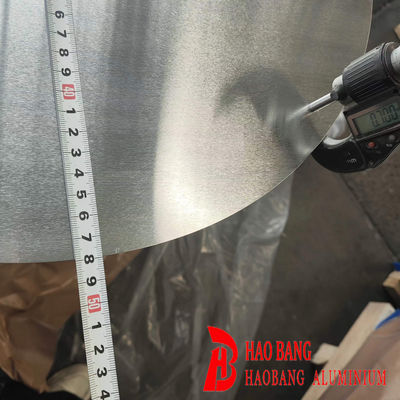 Círculos de alumínio prateado brilhante 1080/1100 0.3-6.0MM para renovação doméstica