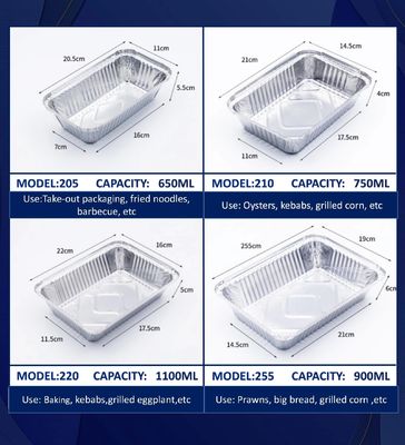 aluminium Foil Lunch Box  in china with high quality and good price