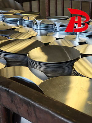 Círculos de alumínio prateado brilhante 1080/1100 0.3-6.0MM para renovação doméstica