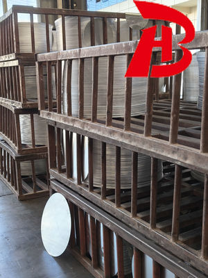 Círculos e Discos de Alumínio Leves Prateados 0,3-6,0MM para Projetos Refletivos