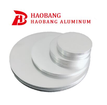 1050 1060 Disco de Alumínio H12 Têmpera Estampagem Profunda Resistente a Rachaduras em Branco para Panelas e Frigideiras